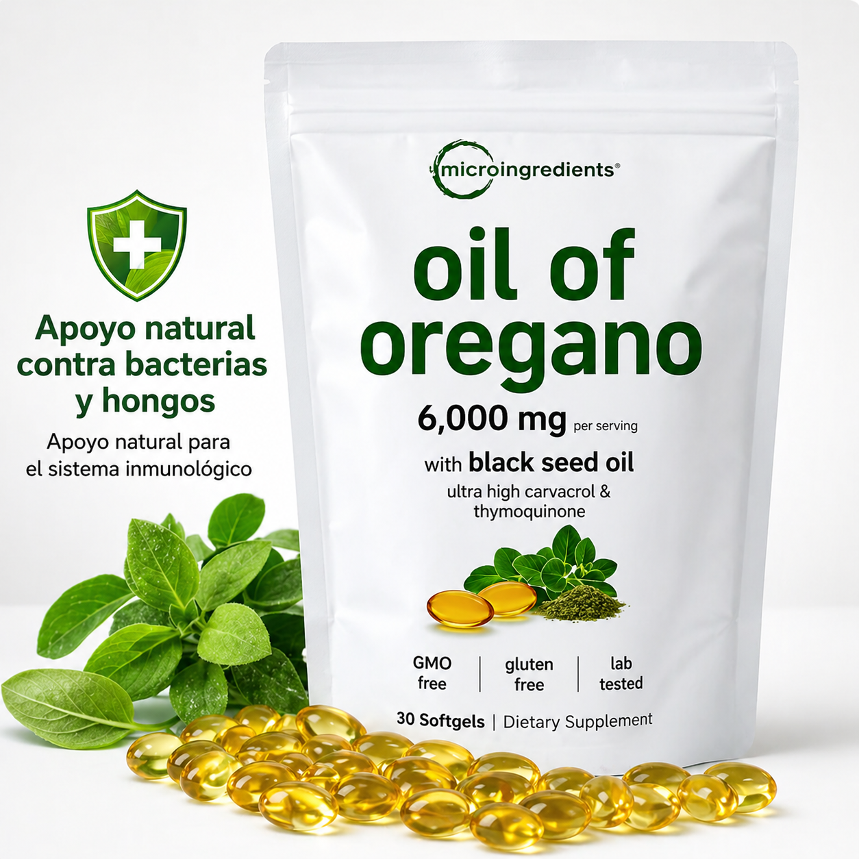 Oil Of Oregano - Aceite de orégano