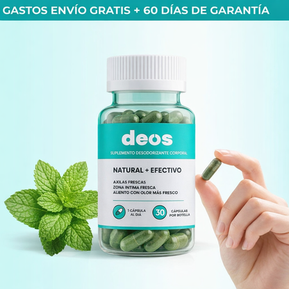 Desodorante Interno 🍃  DEOS 🍃  – ¡Huéle bien todo el día! ✨