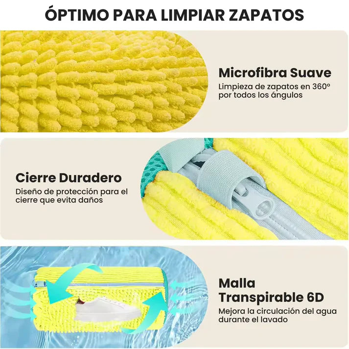 Bolsa para Lavar Zapatos Microfibra