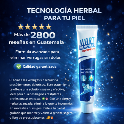 Crema Removedora de Verrugas | Piel Más Limpia y Suave