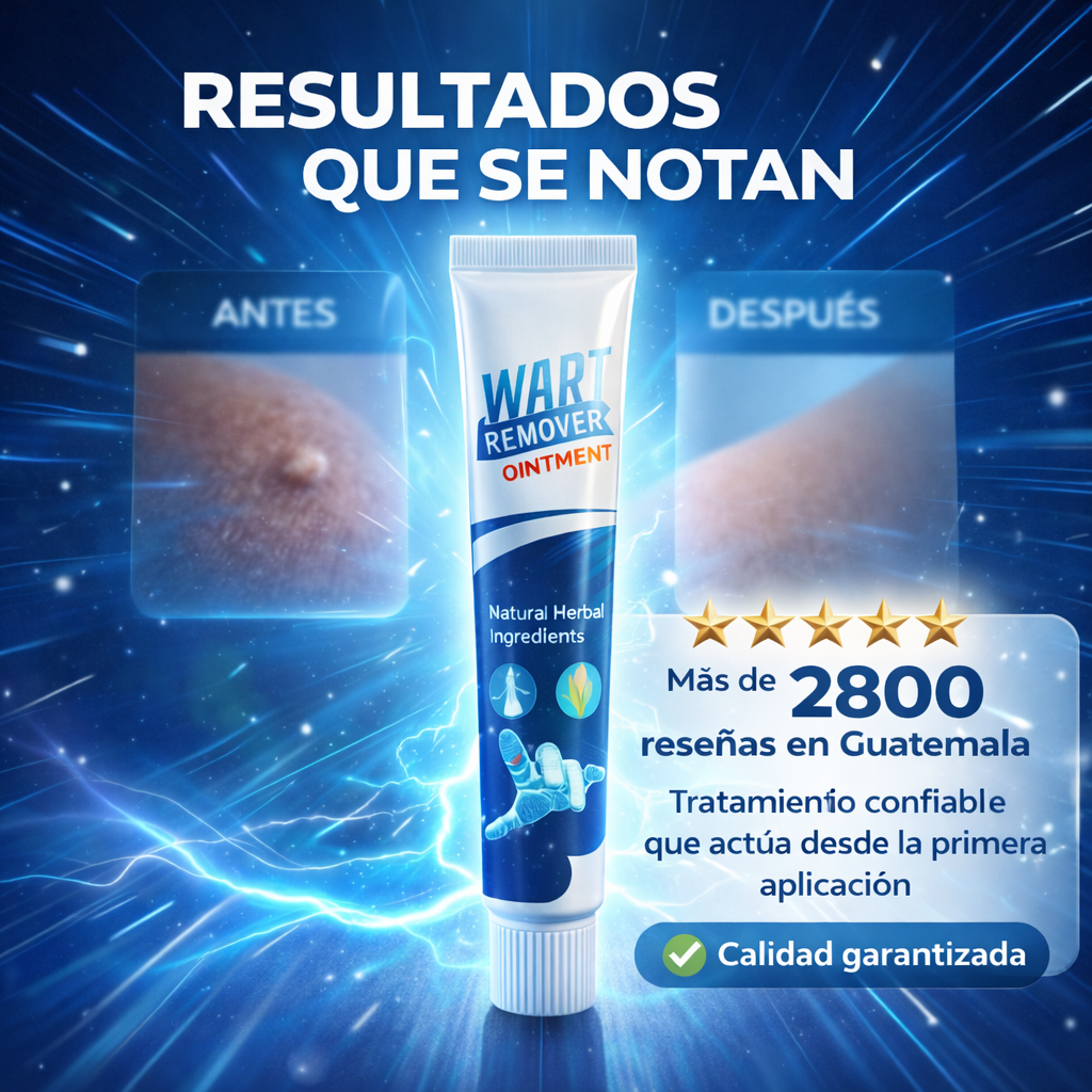Crema Removedora de Verrugas | Piel Más Limpia y Suave